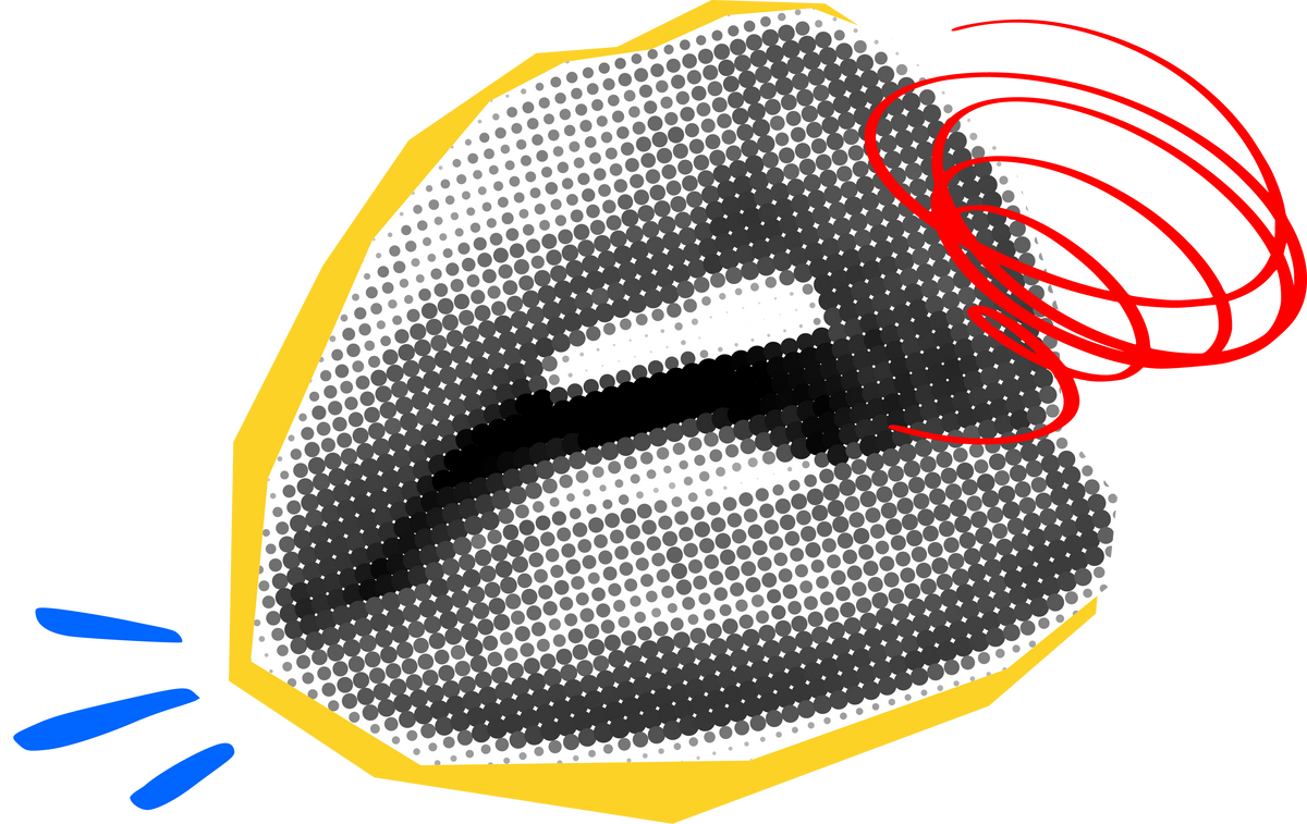 Collage lips